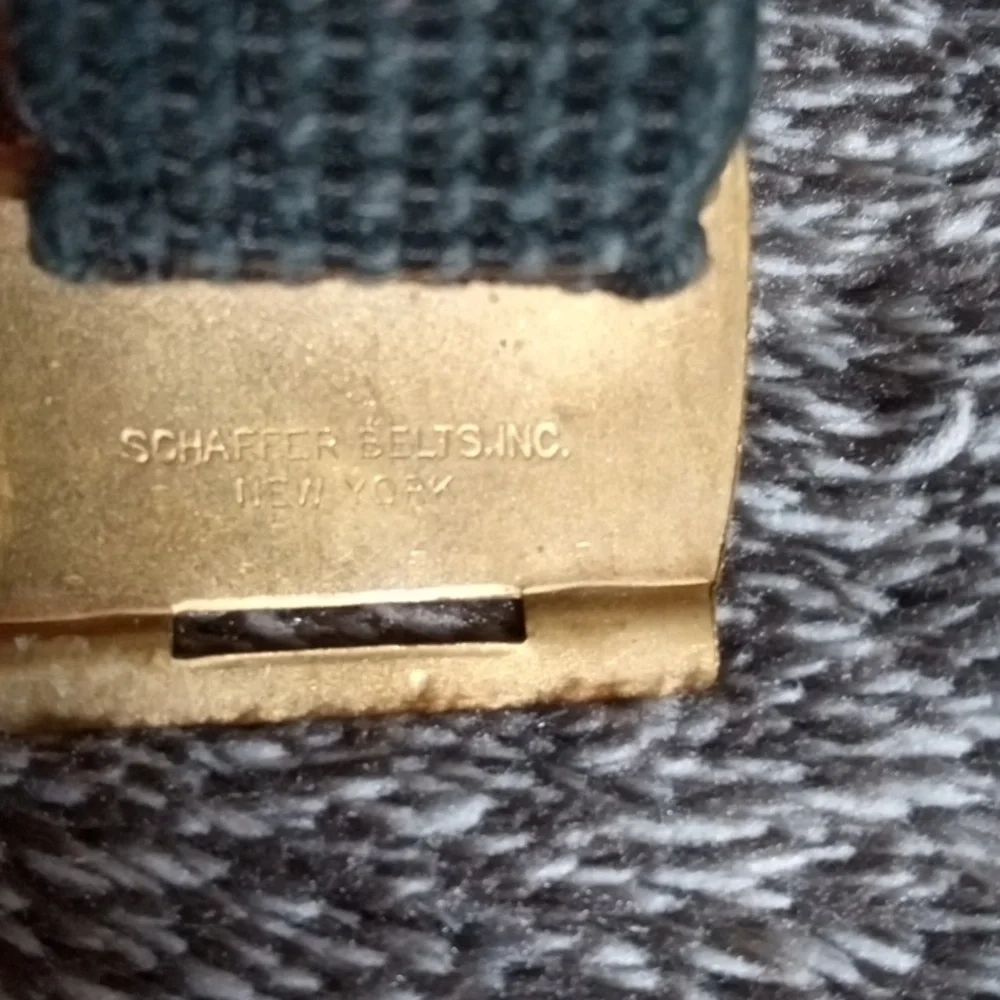 Vintage brassy gold